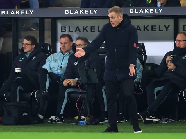 Johannes Thorup is demanding a response from Norwich City when they make the trip to Portsmouth.