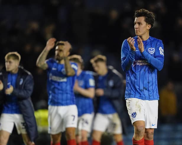 Pompey defender Tom McIntyre