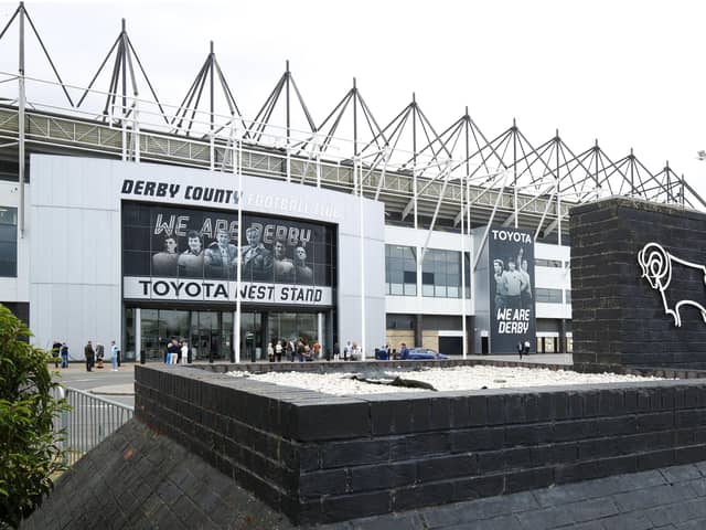 Pompey's clash with Derby will see John Mousinho reunited with former Oxford head of recruitment Mark Thomas. Pic: Getty.