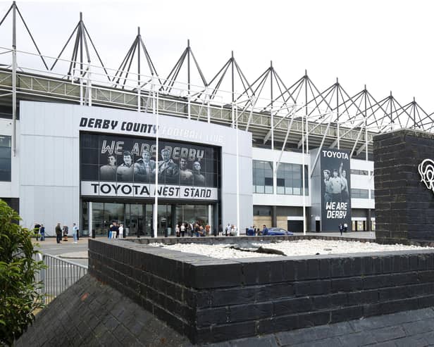 Pompey's clash with Derby will see John Mousinho reunited with former Oxford head of recruitment Mark Thomas. Pic: Getty.