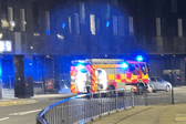 Firefighters rushed to the scene of a cooking blaze at Catherine House in Stanhope Road, Portsmouth.