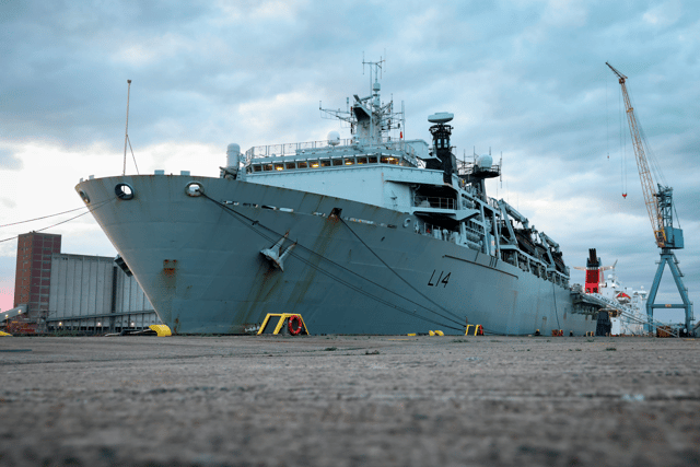 HMS Albion served as the Royal Navy flagship between March 27, 2018, and January 27, 2021. An announcement last month from the defence secretary confirmed that she will be decommissioned.