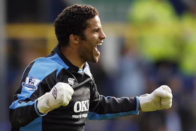 David James was part of the Pompey side that won the FA Cup in 2008