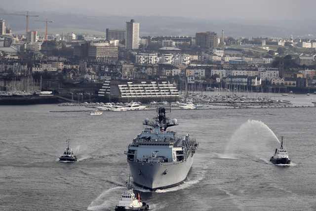 HMS Bulwark served as the Royal Navy flagship between October 11, 2011, and June 1, 2015.