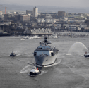 HMS Bulwark, which served as the Royal Navy flagship, could be sold to Brazil after being retired from the service fleet.