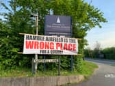 Thousands of people objected the plan for a quarry at Hamble Airfield