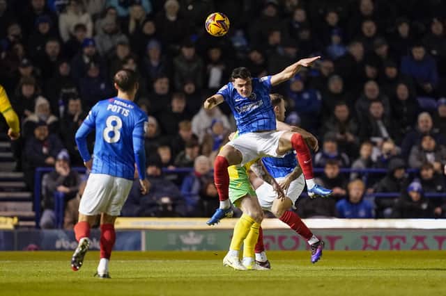 Regan Poole has a hamstring injury. He will be missing for Pompey against Bristol City. (Picture: Jason Brown/ProSportsImages