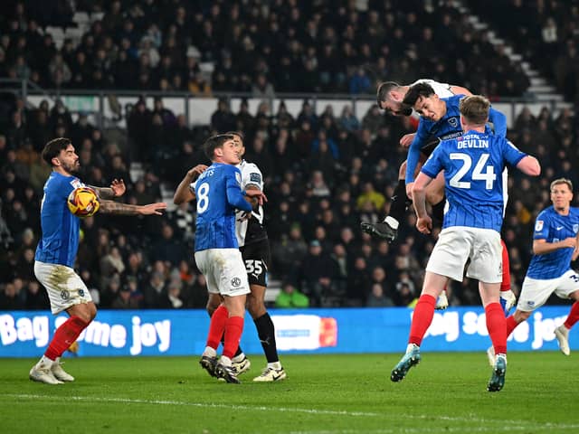 Portsmouth were beaten by Derby in their last Championship encounter.