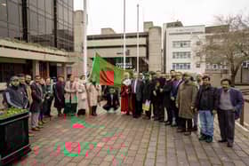 British-Bangladeshi residents living in Portsmouth gathered in Guildhall Square to celebrate Victory Day, a holiday honouring Bangladeshi independence.