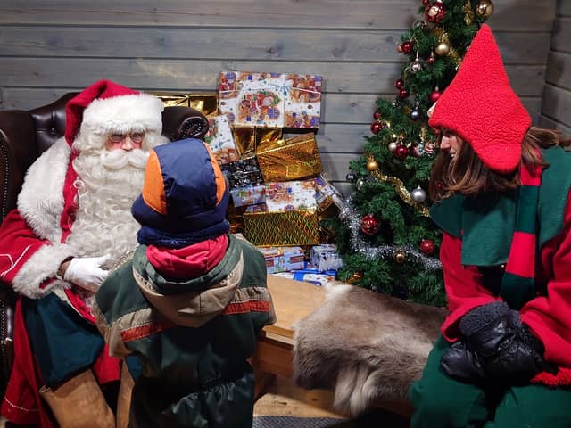 TUI trips to Lapland, of course, include a visit to see Santa Claus