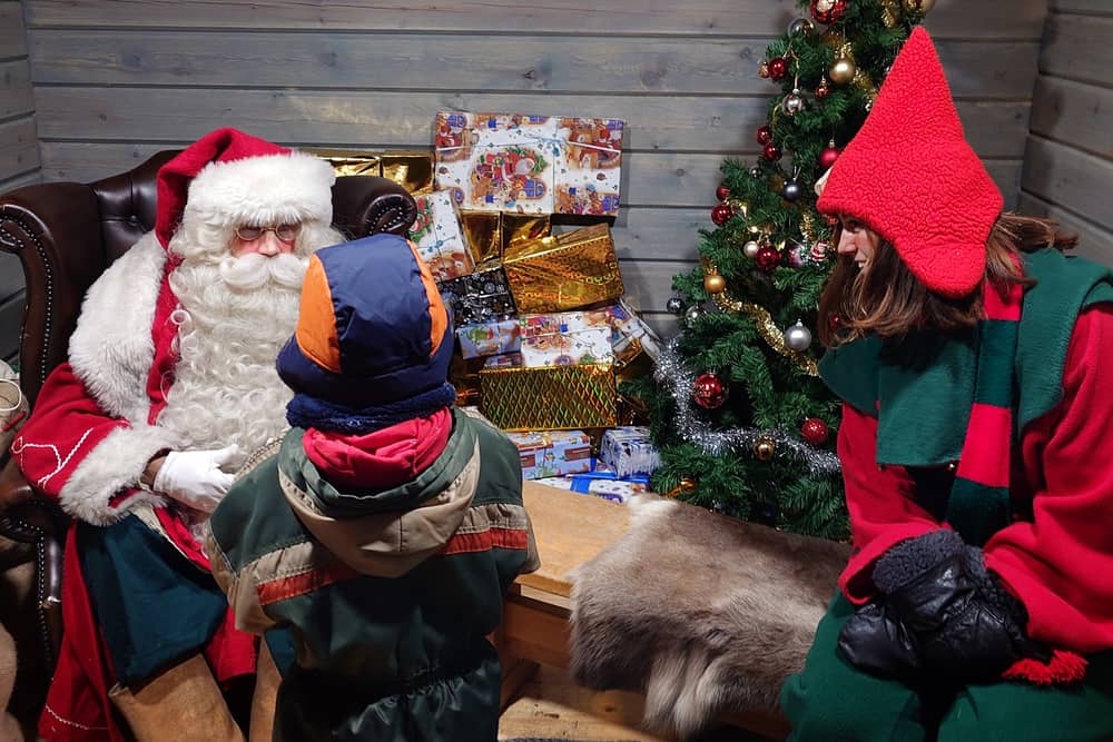 TUI trips to Lapland, of course, include a visit to see Santa Claus