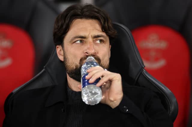 Russell Martin has been sacked as Southampton manager following their 5-0 defeat to Spurs. Picture: Michael Steele/Getty Images