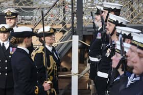 Royal Navy, Army and RAF reserve forces are "hollowed out", with the number of personnel still declining, a report has said.

Pictured: A Guard of Honour formed of sailors from Royal Navy Reserve units on July 29, 2023.