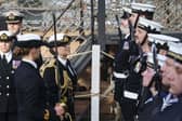 Royal Navy, Army and RAF reserve forces are "hollowed out", with the number of personnel still declining, a report has said.

Pictured: A Guard of Honour formed of sailors from Royal Navy Reserve units on July 29, 2023.