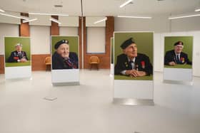 The exhibition, The Lucky Ones Grow Old, features portraits of veterans by Matt Sills taken at The D-Day Story on Wednesday 18th December 2024.