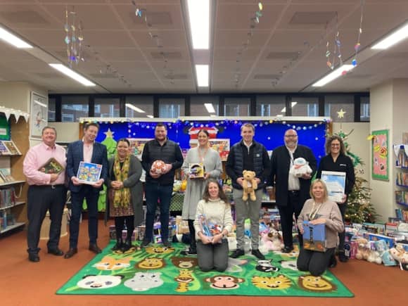 A number of local businesses stepped up to help with Portsmouth City Council's annual present appeal for vulnerable families in Portsmouth.