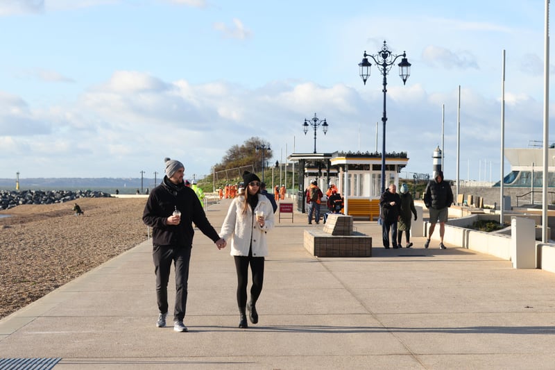Explore newly opened Pyramids to Speakers' Corner sea defences