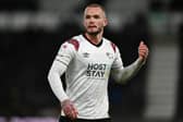 Pompey are said to be on the trail of Derby County winger Joe Ward. Pic: Getty