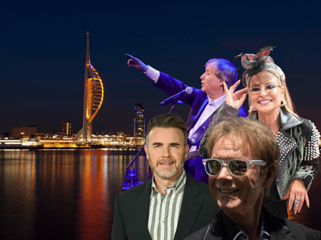 Be it Chris De Burgh, Cliff Richard, Anastacia or Gary Barlow, we've chosen 25 huge musical events coming to Portsmouth, Bournemouth and Southampton in the new year