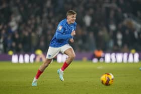 Elias Sorensen was missing from Pompey's squad for the clash with Coventry. Picture: Jason Brown/ProSportsImages
