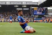 Callum Lang was the hero for Portsmouth in an emphatic victory over Coventry City.