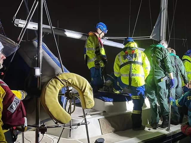 RNLI Crews from Portsmouth and Hill Head responded to an emergency incident on Christmas Day.