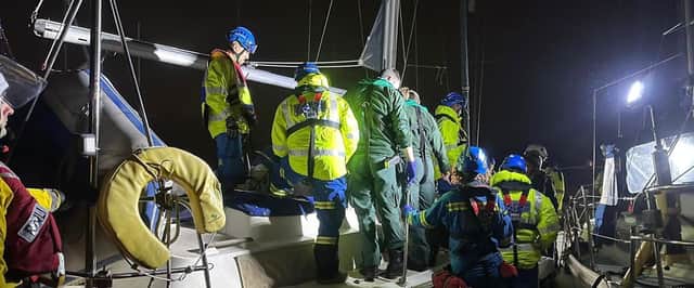 RNLI Crews from Portsmouth and Hill Head responded to an emergency incident on Christmas Day.