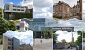 Selective grammar schools and comprehensive schools alike made the list in different parts of England