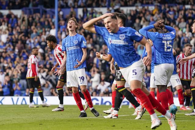 Jacob Farrell has featured just once for Pompey since his arrival in July