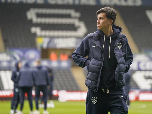 Pompey defender Tom McIntyre