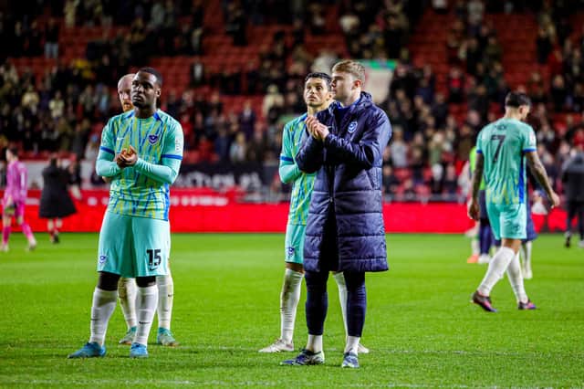 Dismal Pompey lost 3-0 at Bristol City. Picture: Nigel Keene/ProSportsImages