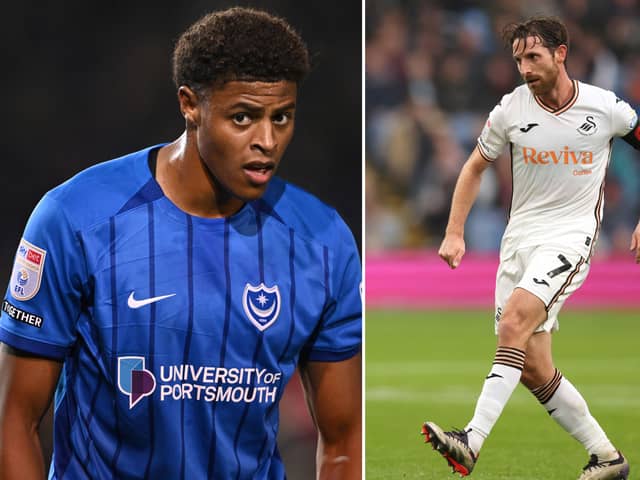 Kusini Yengi is still a couple of weeks away from returning from injury for Pompey. Joe Allen has a leg injury which will force him out of playing for Swansea City. 