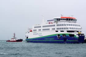 A technical issue has resulted in long delays for ferry passengers in Portsmouth today. 