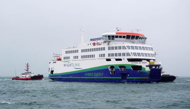 With St Clare out of action, Wightlink have also been unable to call on Victoria of Wight which is undergoing annual maintenance.