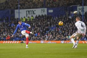 Zak Swanson was Pompey man of the match against Swansea.