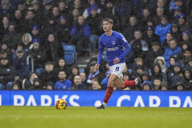 West Ham's Freddie Potts has been an impressive loan recruit for Pompey this season. Picture: Jason Brown/ProSportsImages