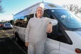 Malcolm Dent was delighted that the van had been found so that Gosportarians can continue to provide transport for special needs groups.