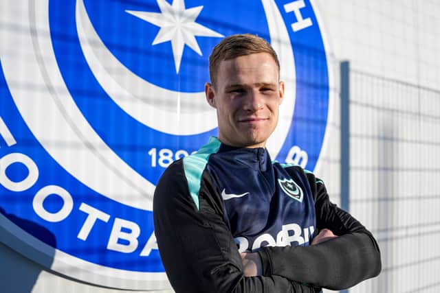 Pompey have signed Bristol City defender Rob Atkinson on loan. Pic: Portsmouth FC
