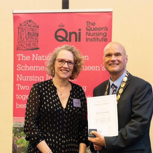 Jo Gambrill, practice education lead in Portsmouth and South East Hampshire, was one of those to receive the Queen's Nurse title.