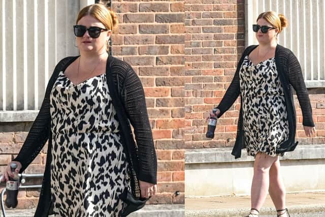 A female stalker has been handed a restraining order after she sent an abusive Moonpig card to her boyfriend's ex as part of a ten month campaign of harassment.
Carly Preston also sent 'threatening and abusive' messages on social media to Lesley Norris who 'felt like a prisoner' in her own home as a result, a court heard.
Picture: Solent News Picture Desk