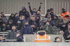 Pompey fans battled heavy UK snowfall to make the longest trip of the season and back their team at Sunderland - their brilliant backing was captured by our photographer Jason Brown.
