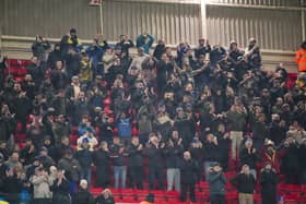Pompey fans battled heavy UK snowfall to make the longest trip of the season and back their team at Sunderland - their brilliant backing was captured by our photographer Jason Brown.