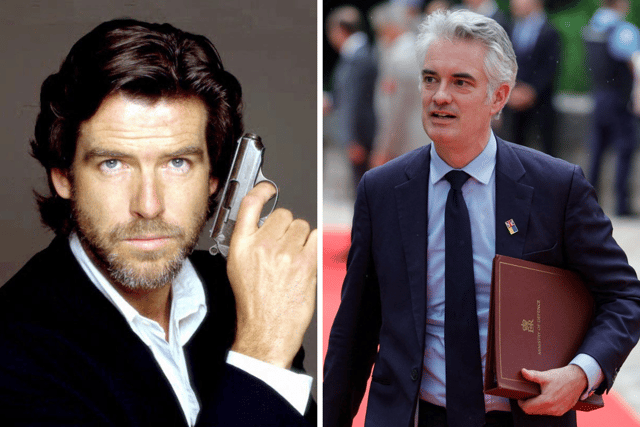Shadow defence secretary James Cartlidge, Conservative, made a blunder during a parliamentary question, where he referred to HMS Devonshire instead of HMS Northumberland. HMS Devonshire was a fictional ship sunk during the James Bond film Tomorrow Never Dies, starring Pierce Brosnan.