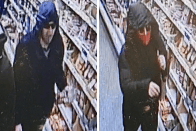 Chichester Police is searching for a man and a woman after someone was attacked in a Tesco Express in Southbourne, with items also being swiped from the shelves.