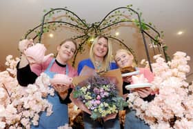 Blooms Cafe is a quirky floral-themed cafe that has recently moved into the function rooms at The Emsworth B&B. 


Pictured is: (l-r) Emily Bleathman, cafe manager, Anna Tarrant, owner, and Lily Jervis, baker.

Picture: Sarah Standing (070125-1205)