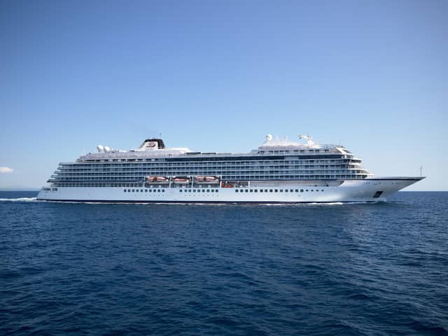 Viking Cruises' brand new luxury ship, Viking Vela, will be sailing to Portsmouth as part of her first ever visit to the UK.
