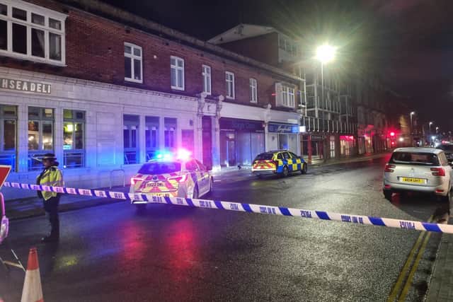 Police in Grove Road North