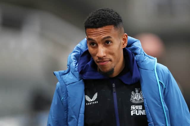 Isaac Hayden is finalised a switch to Fratton Park from Newcastle - having featured for the Toon since December 2021. Picture: Ian MacNicol/Getty Images