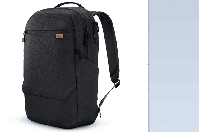 The Dell Ecoloop Premier is pretty good at staying upright, empty or full.