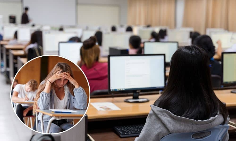 English GCSE exams for some pupils may be available onscreen in the near future